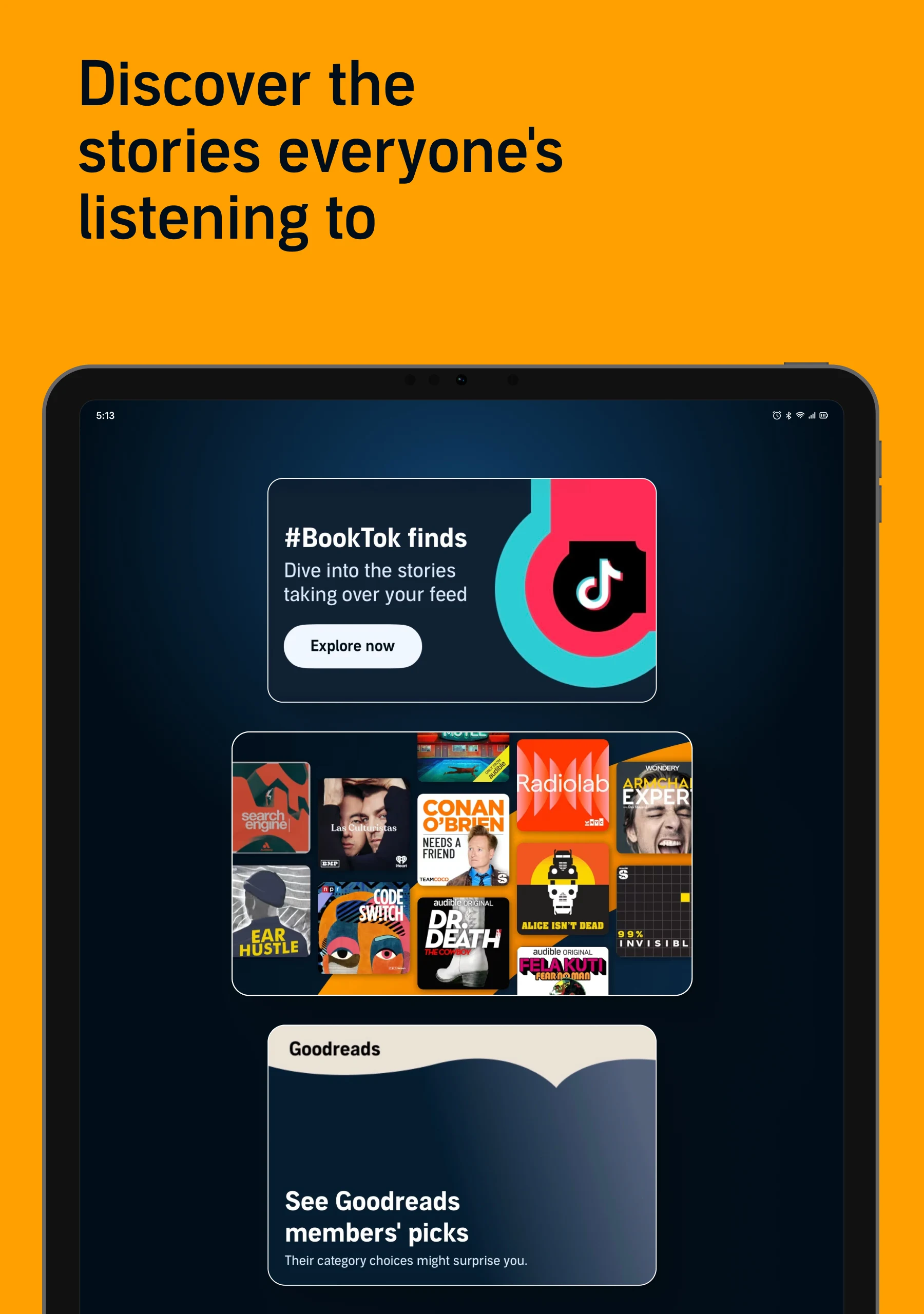Audible: Audiobooks & Podcasts screenshot
