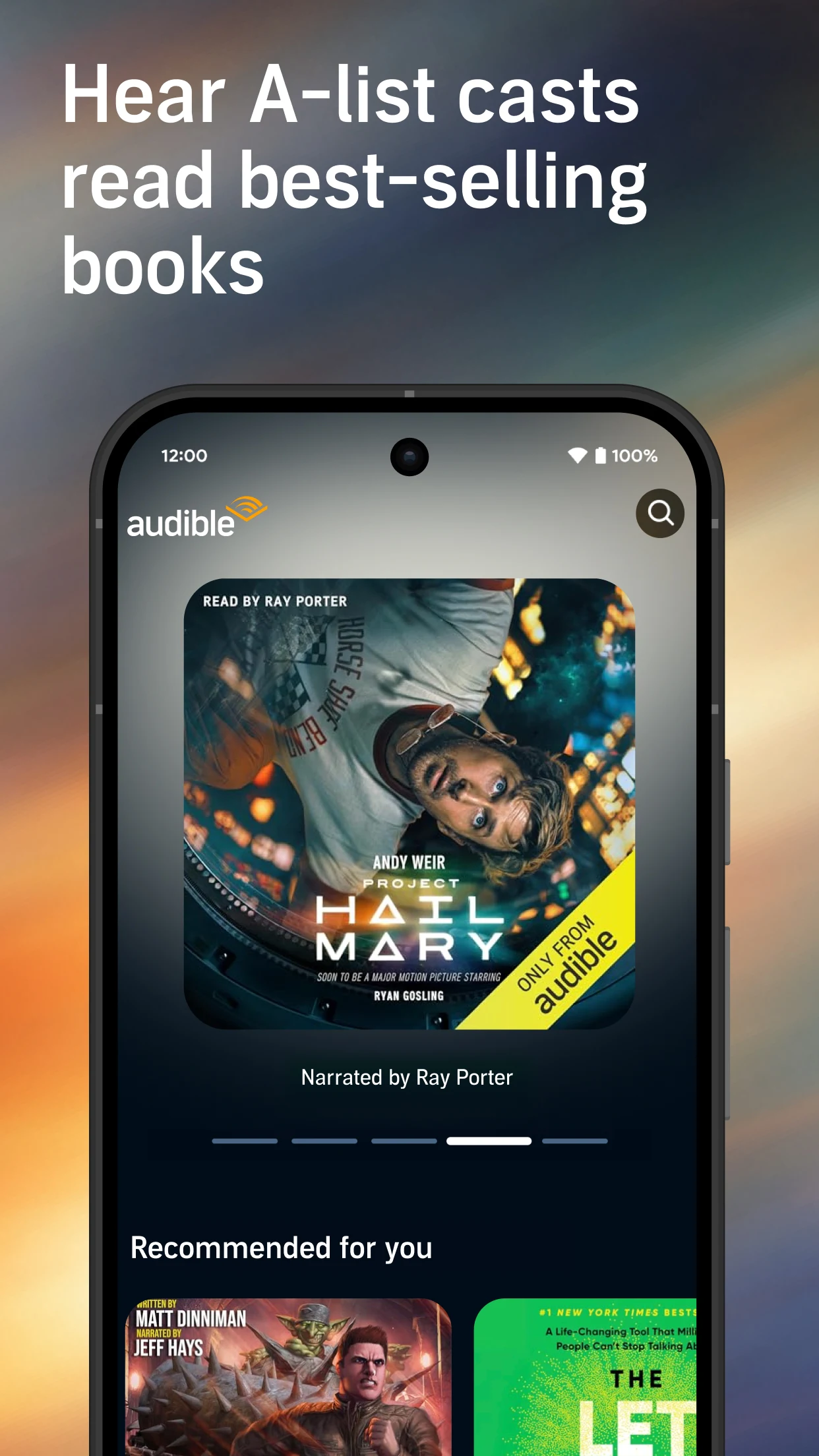 Audible: Audiobooks & Podcasts screenshot